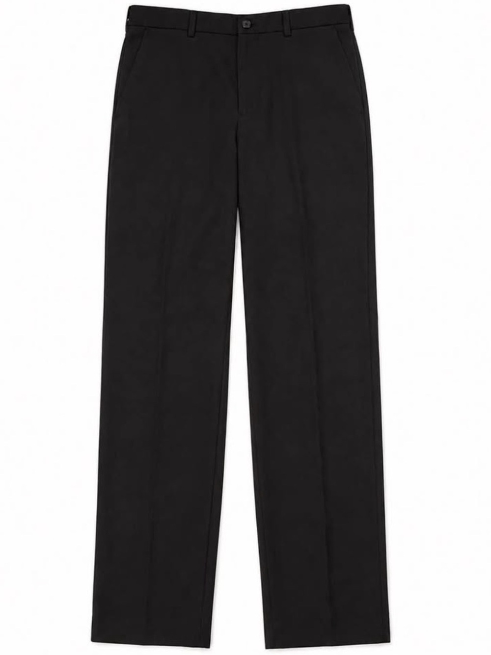 Tazio Men’s Black Dress Pants 46” Waist 42” Length Classic Straight Leg